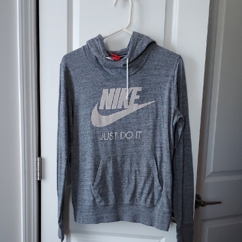 Nike Gray Hoodie Large